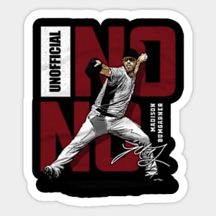 Madison Bumgarner Unofficial No Hitter Sticker